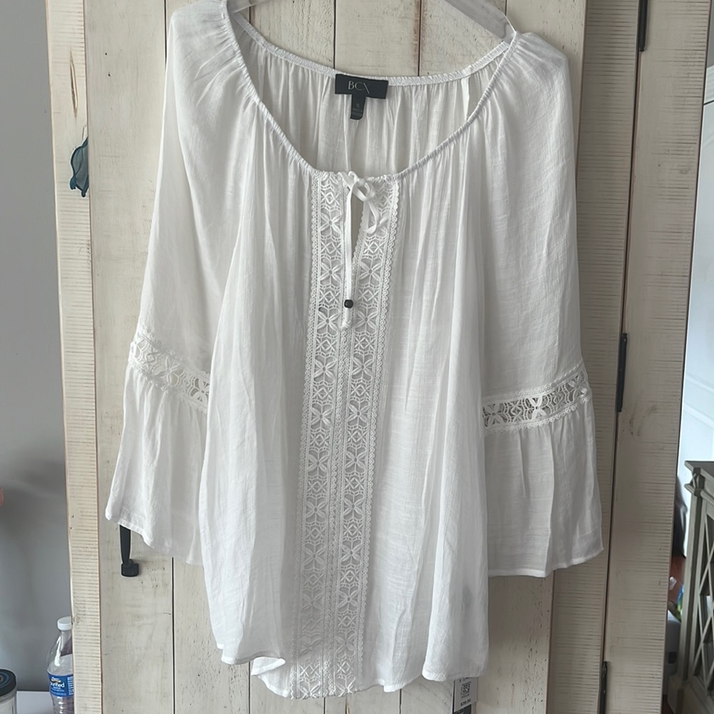 BCX Flowy Sleeve Blouse